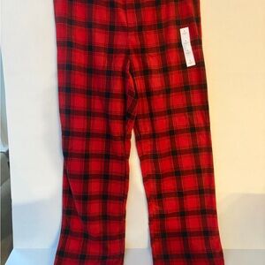 Wondershop Red and Black Plaid Kids Pajama Bottoms